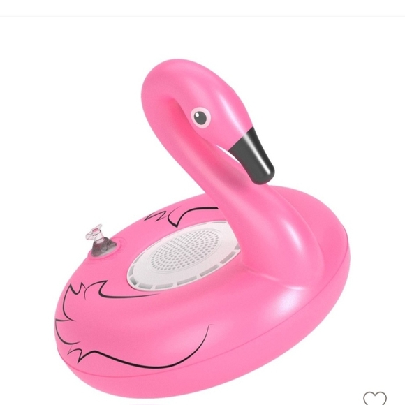 Waterproof Flamingo Floating Speaker - Picture 1 of 3
